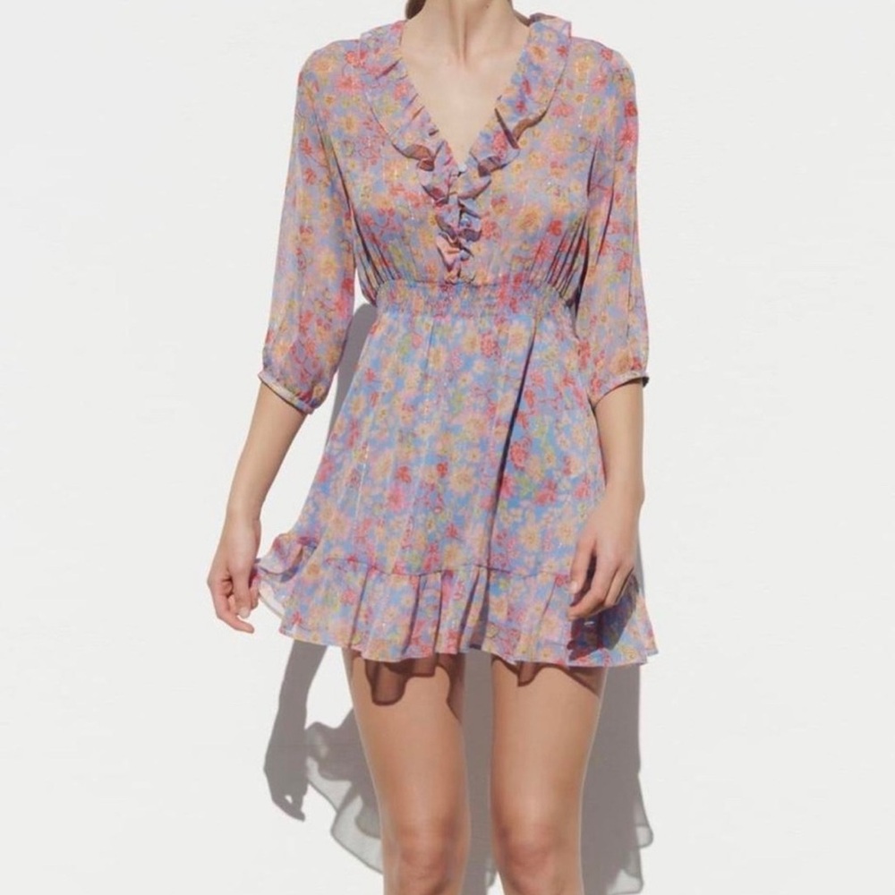 Zara Floral Mini Dress